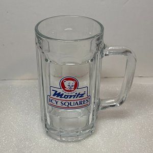 Morritz Icy Squars promotional pint glass mug mint condition very rare
